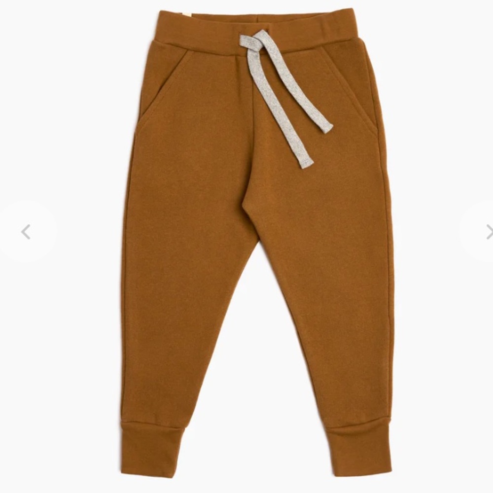 Fleece Skinny Sweats in Amber
